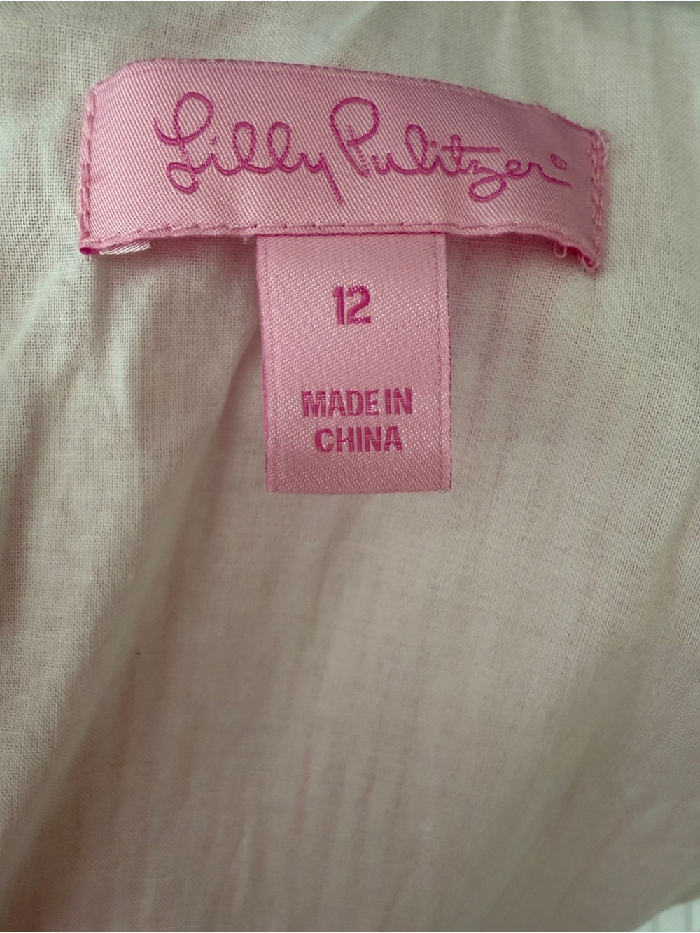 Lilly Pulitzer Sleeveless Pink Seersucker Ruffle V-Neck Dress - Picture 4 of 4
